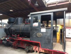 Nach einer Pause ging es noch ins Feld- und Grubenbahnmuseum. Dort konnte unter anderem die älteste Dampflokomotive der Firma Krauss von 1912 besichtigt werden.